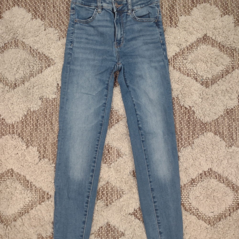 American eagle sz 0 short, high waisted jeans